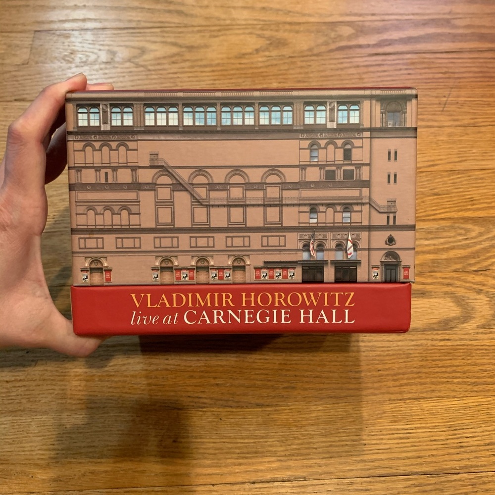 Vladimir Horowitz live at Carnegie Hall Box Set